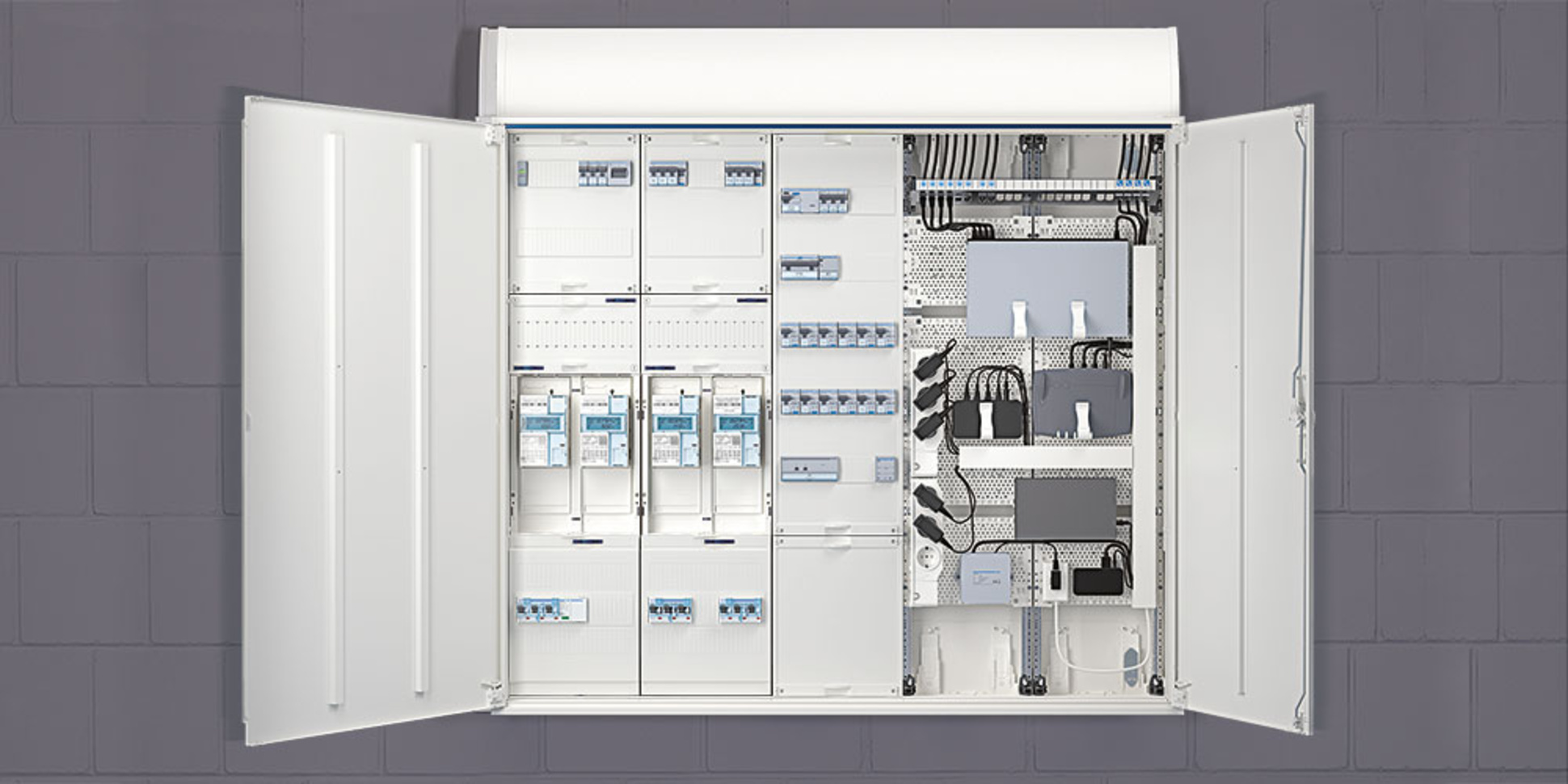 Technikzentrale bei Katech Elektro in Nittenau