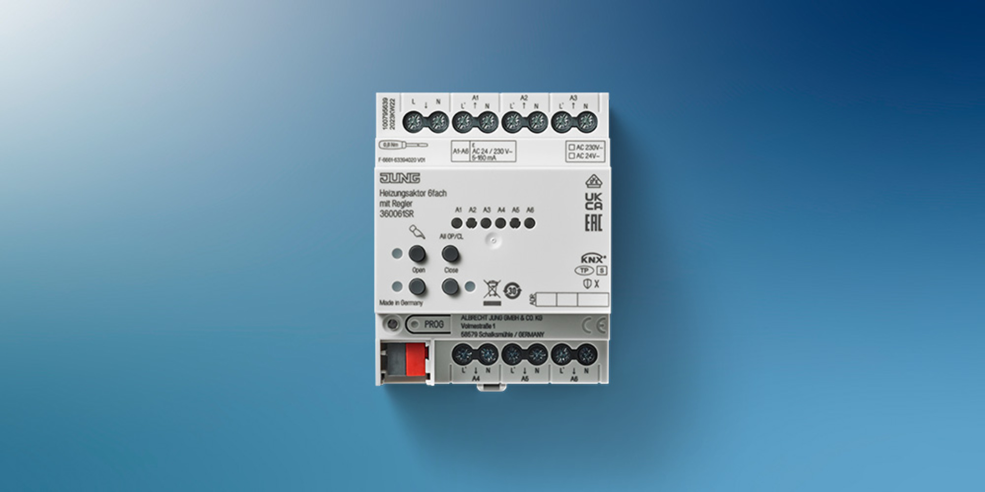 KNX Heizungsaktor 6-fach bei Katech Elektro in Nittenau
